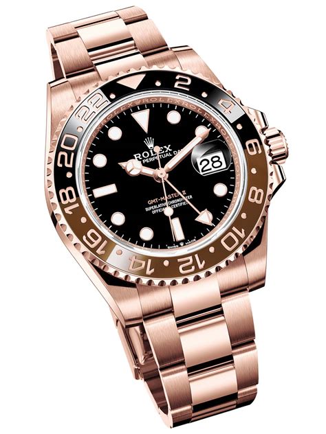 rolex master ii gmt rose gold|rolex gmt everose gold.